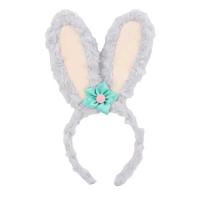 Işıklı Tavşan Kulaklı Lüks Parti Tacı 20x18 cm