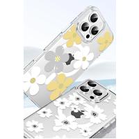 Joko Apple iPhone 14 Floral Magsafe Kapak - Pembe