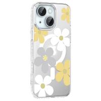Joko Apple iPhone 14 Floral Magsafe Kapak - Sarı