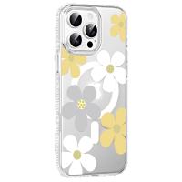 Joko Apple iPhone 14 Pro Max Floral Magsafe Kapak - Sarı