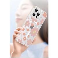 Joko Apple iPhone 14 Pro Max Floral Magsafe Kapak - Sarı