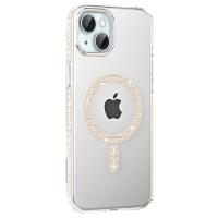 Joko Apple iPhone 14 Move Taşlı Magsafe Kapak - Pembe