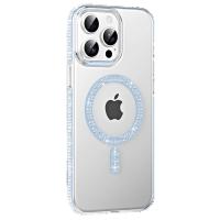 Joko Apple iPhone 14 Pro Max Move Taşlı Magsafe Kapak - Mavi