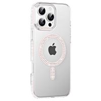 Joko Apple iPhone 16 Pro Max Move Taşlı Magsafe Kapak - Gümüş