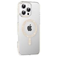 Joko Apple iPhone 16 Pro Max Move Taşlı Magsafe Kapak - Pembe