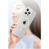 Joko Apple iPhone 16 Pro Max Move Taşlı Magsafe Kapak - Pembe