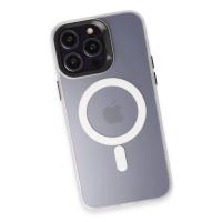 Joko iPhone 13 Pro Max Kılıf Mateks Magsafe Kapak - Beyaz