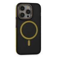 Joko iPhone 14 Pro Max Kılıf Rocky Magsafe Kapak - Siyah-Sarı