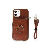 Joko iPhone 11 Kılıf Ermes Kapak - Kahverengi