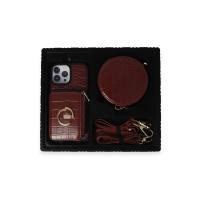 Joko iPhone 12 Pro Max Kılıf Ermes Kapak - Bordo