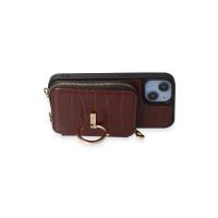 Joko iPhone 12 Pro Max Kılıf Ermes Kapak - Bordo