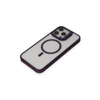 Joko iPhone 14 Pro Kılıf Roblox Lens Magsafe Standlı Kapak - Derin Mor