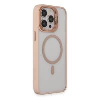 Joko iPhone 14 Pro Kılıf Roblox Lens Magsafe Standlı Kapak - Pudra