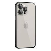 Joko iPhone 15 Pro Max Metal Bumper Mat Kapak - Siyah