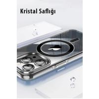 Joko iPhone 14 Pro Kılıf Crystal Magsafe Kapak - Siyah