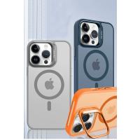 Joko iPhone 14 Kılıf Flet Lens Magsafe Kapak - Derin Mor