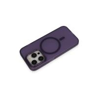 Joko iPhone 14 Pro Max Frost Standlı Magsafe Kapak - Derin Mor