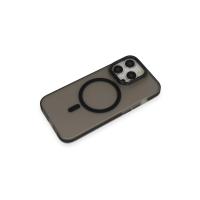 Joko iPhone 15 Pro Frost Standlı Magsafe Kapak - Siyah