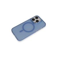 Joko iPhone 15 Pro Frost Standlı Magsafe Kapak - Sierra Blue