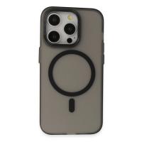 Joko iPhone 15 Pro Max Frost Standlı Magsafe Kapak - Siyah