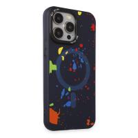Joko iPhone 14 Pro Colorful Magsafe Kapak - Lacivert