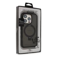 Joko iPhone 15 Pro Max Zorda Airbag Magsafe Standlı Kapak - Lacivert