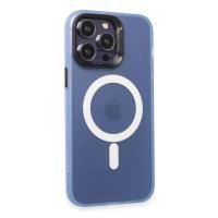 Joko iPhone 15 Pro Max Kılıf Mateks Magsafe Kapak - Sierra Blue