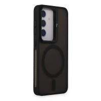 Joko Samsung Galaxy S24 Flet Lens Magsafe Kapak - Siyah