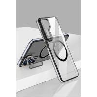 Joko Samsung Galaxy S24 Crystal Magsafe Kapak - Siyah