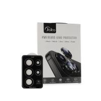 Joko Samsung Galaxy S23 Ultra PVD Metal Kamera Lens - Siyah