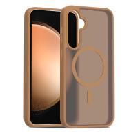 Joko Samsung Galaxy S24 FE Jota Magsafe Kapak - Kahverengi