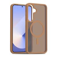 Joko Samsung Galaxy S25 Plus Jota Magsafe Kapak - Kahverengi
