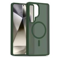 Joko Samsung Galaxy S25 Ultra Jota Magsafe Kapak - Koyu Yeşil