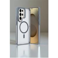 Joko Samsung Galaxy S25 Ultra Flet Lens Magsafe Kapak - Koyu Yeşil