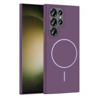 Joko Samsung Galaxy S23 Ultra Broş Magsafe Kapak - Mor