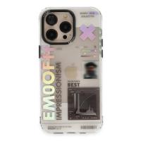 Keep Off iPhone 14 Pro Max Kılıf Cat Desenli Kapak - Cat - 7