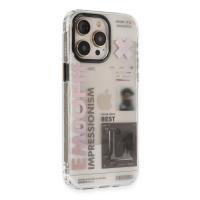 Keep Off iPhone 14 Pro Max Kılıf Cat Desenli Kapak - Cat - 7