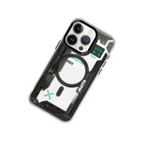 Keep Off iPhone 15 Pro Future Armor Magsafe Kapak - Black Samurai