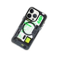 Keep Off iPhone 15 Pro Future Armor Magsafe Kapak - Radiation