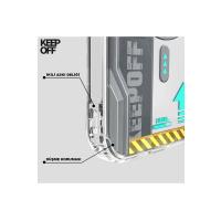 Keep Off iPhone 15 Pro Max Future Armor Magsafe Kapak - Radiation