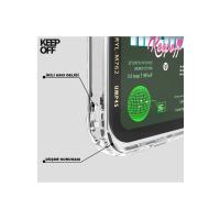 Keep Off iPhone 15 Pro Parallel Space Time Magsafe Kapak - Metal Confession