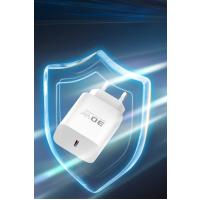 Konfulon C87C 30W Type-C Çıkışlı Ekstra DL50 1M Type-C to Lightning Kablolu PD Şarj Cihazı - Beyaz