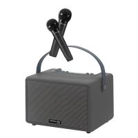 Konfulon F31 50W Sürücülü 2 Adet Mikrofonlu BT 5.2 Kablosuz Hoparlör - Turuncu