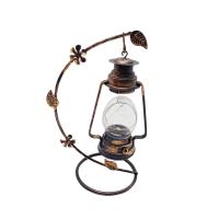 KÜÇÜK METAL HİLAL LEDLİ ASKIDA CAM FANUS