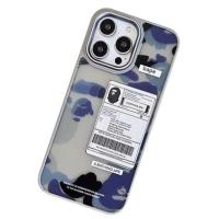 Movenchy iPhone 14 Pro Max Terra Desenli Kapak - Siyah - 3