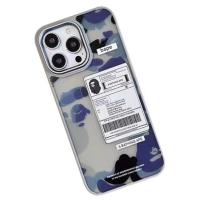 Movenchy iPhone 14 Pro Max Terra Desenli Kapak - Siyah - 3