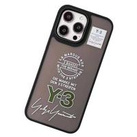 Movenchy iPhone 15 Pro Max Terra Desenli Kapak - Siyah - 1