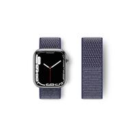 Newface Apple Watch 42mm Hasırlı Cırtcırtlı Kordon - Lacivert