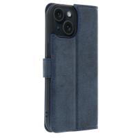 Newface Apple iPhone 15 Trend S Plus Kapaklı Kılıf - Lacivert