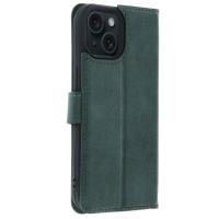 Newface Apple iPhone 15 Trend S Plus Kapaklı Kılıf - Yeşil